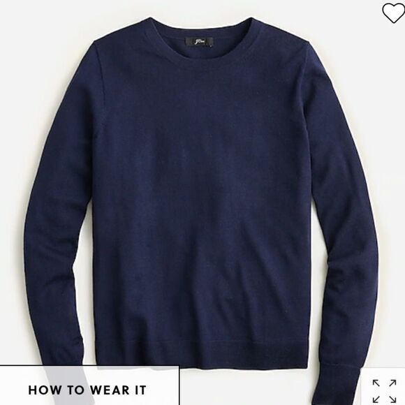 J. Crew Margot crewneck sweater - Picture 1 of 7